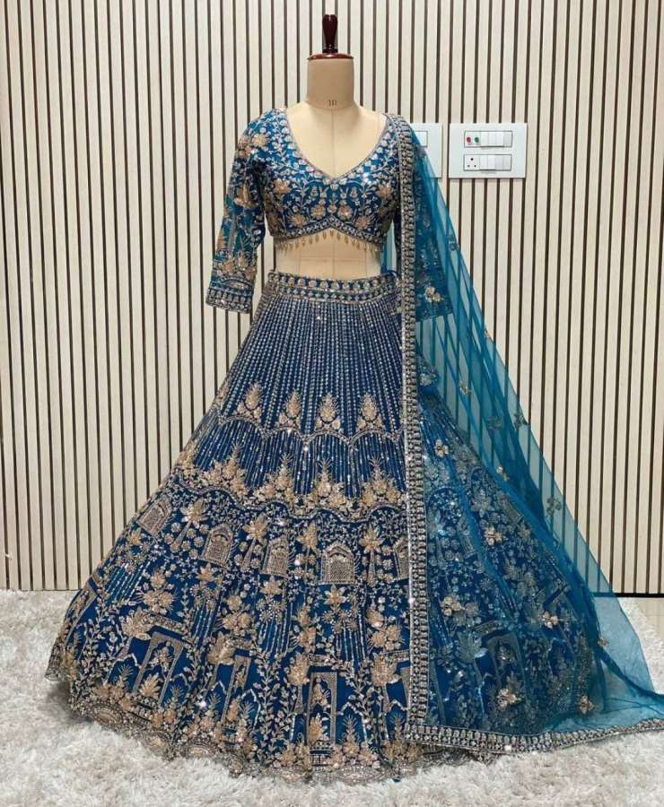 t blue  golden touch hand work lahanga