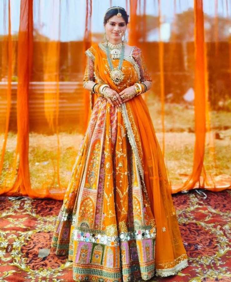 Orange new rajwadi lahanga