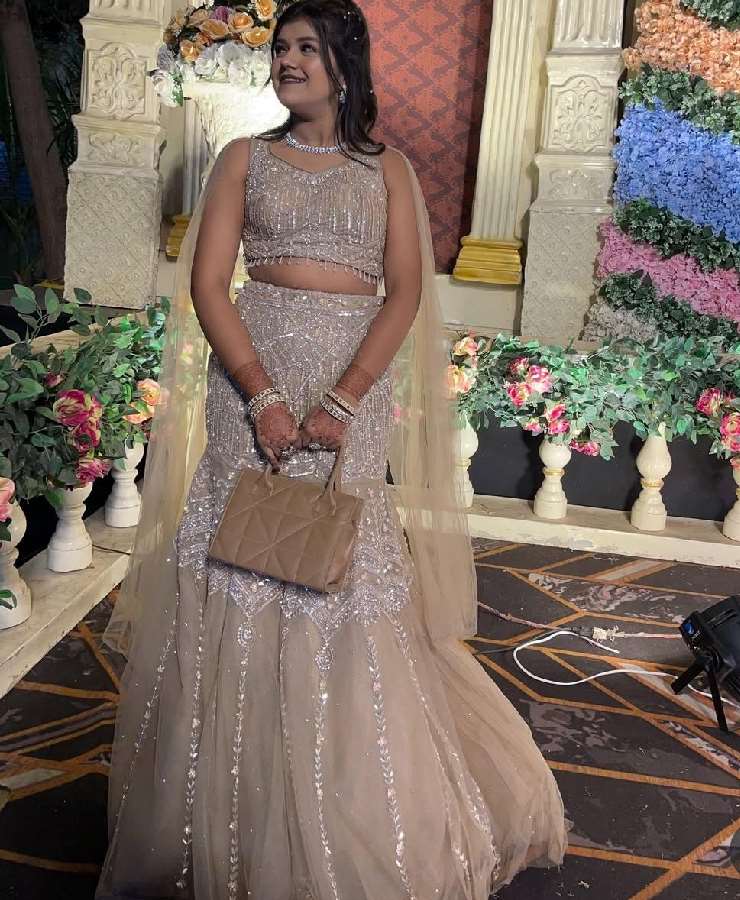 New golden net hand work fishcut